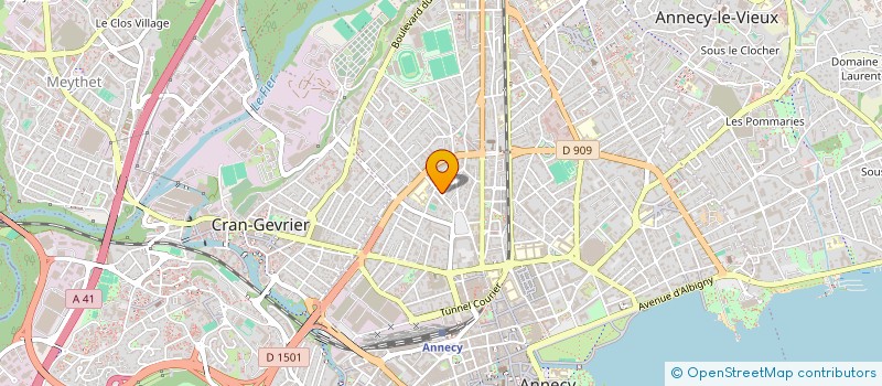 localisation de l'entreprise SOCIETE MULTI SERVICES  ANNECY