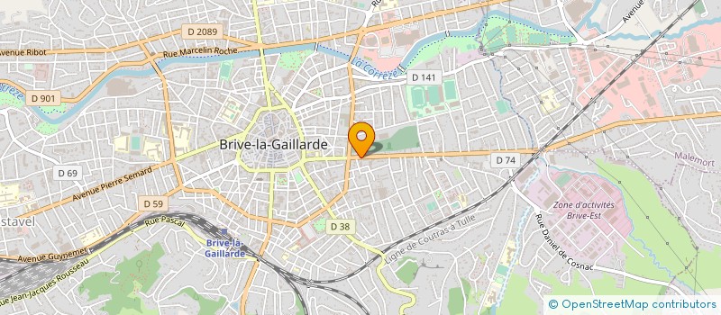localisation de l'entreprise SOCIETE MULTI SERVICES TECHNIQUES à BRIVE-LA-GAILLARDE