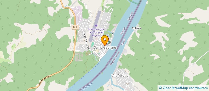 localisation de l'entreprise SOCIETE MULTI TRAVAUX ET SERVICES DE L EST 973 à SAINT-GEORGES
