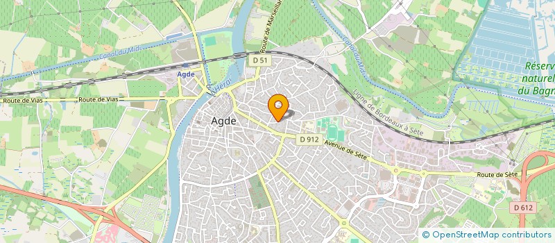 localisation de l'entreprise SOCIETE MULTIJEUX à AGDE