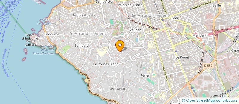 localisation de l'entreprise SOCIETE MULTISERVICES DU BATIMENT à MARSEILLE