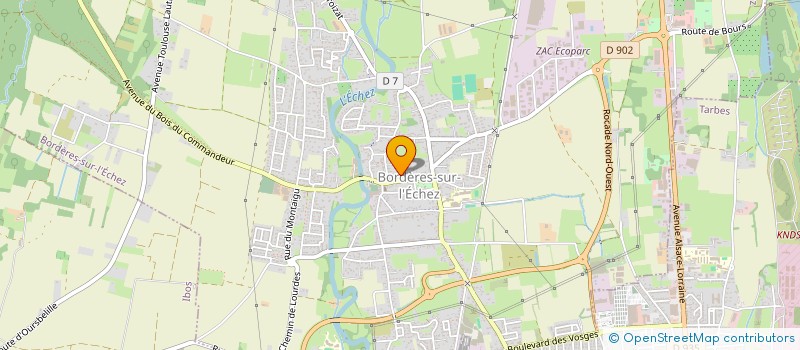 localisation de l'entreprise SOCIETE MUSICALE BORDERAISE  BORDERES-SUR-L'ECHEZ