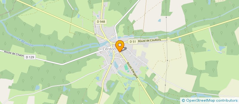 localisation de l'entreprise SOCIETE MUSICALE DE CERDON à CERDON