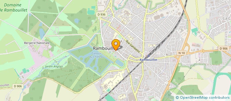 localisation de l'entreprise SOCIETE MUSICALE DE RAMBOUILLET à RAMBOUILLET