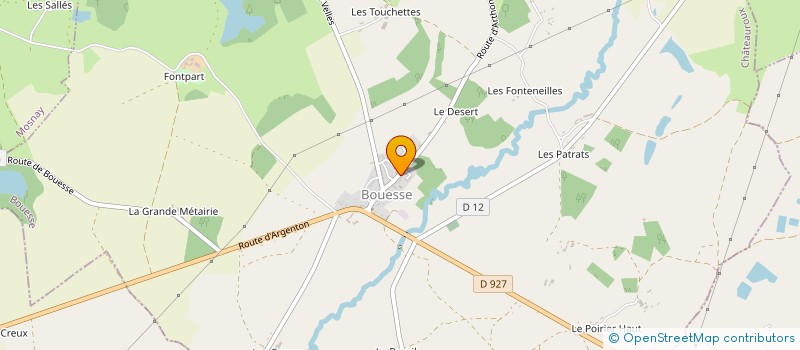 localisation de l'entreprise SOCIETE MUSICALE DU VENT DE BOUESSE à BOUESSE