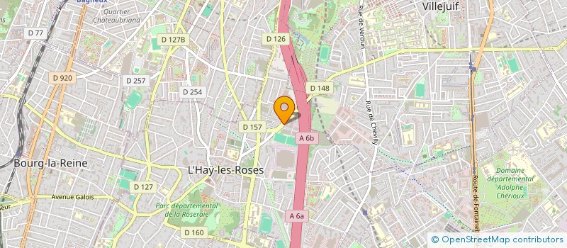 localisation de l'entreprise SOCIETE MUTUALISTE DES TAXIS  L'HAY-LES-ROSES