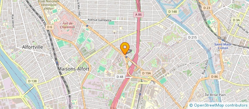 localisation de l'entreprise SOCIETE MUTUELLE GERANTS NICOLAS à MAISONS-ALFORT