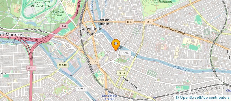localisation de l'entreprise SOCIETE MUTUELLE PRAGA à SAINT-MAUR-DES-FOSSES