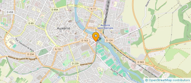 localisation de l'entreprise SOCIETE MYCOLOGIQUE AUXERROISE à AUXERRE