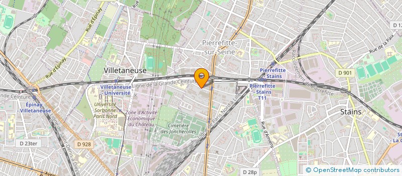 localisation de l'entreprise SOCIETE N.C. à PIERREFITTE-SUR-SEINE