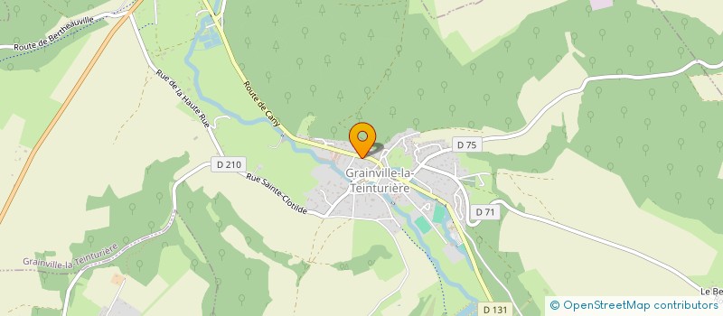 localisation de l'entreprise SOCIETE N.R.S.  GRAINVILLE-LA-TEINTURIERE