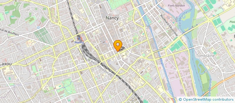 localisation de l'entreprise SOCIETE NANCEENNE DE LAVERIE à NANCY