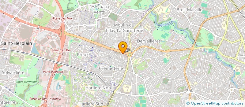 localisation de l'entreprise SOCIETE NANTAISE D'AGENCEMENT à SAINT-HERBLAIN