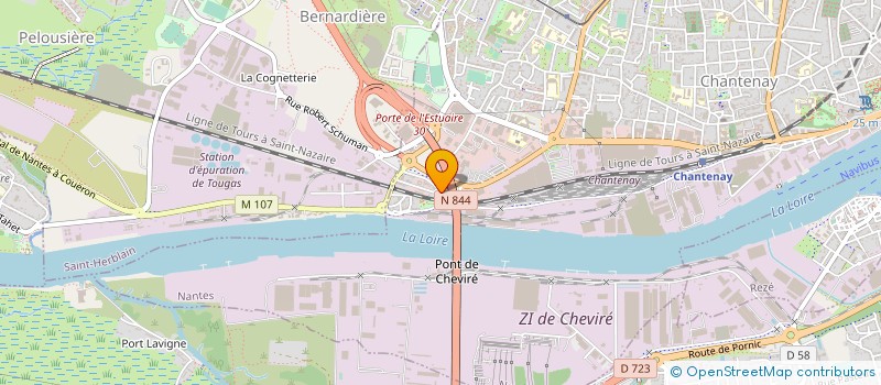 localisation de l'entreprise SOCIETE NANTAISE DE BATIMENT à NANTES