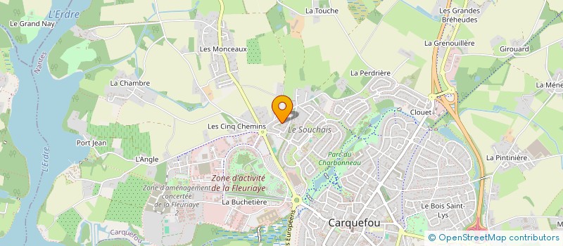 localisation de l'entreprise SOCIETE NANTAISE DE FLEXIBLES à THOUARE-SUR-LOIRE