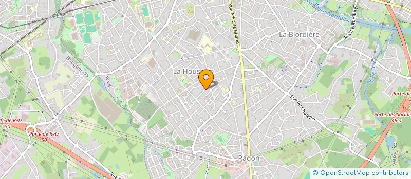 localisation de l'entreprise SOCIETE NANTAISE DE PHILOSOPHIE à REZE