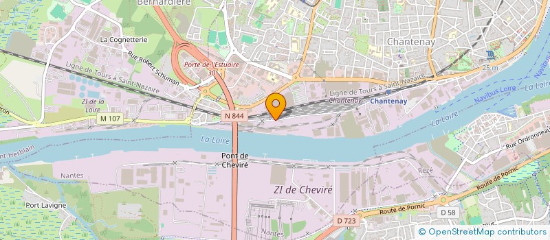 localisation de l'entreprise SOCIETE NANTAISE DE SECHAGE DE CEREALES ET OLEAGINEUX EN ABREGE SONASCO à NANTES