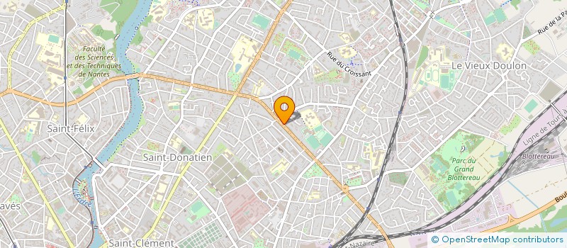 localisation de l'entreprise SOCIETE NANTAISE DE SERVICES DE SECURITE à NANTES