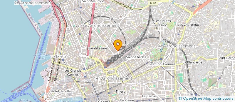 localisation de l'entreprise SOCIETE NATIONAL 76 à MARSEILLE