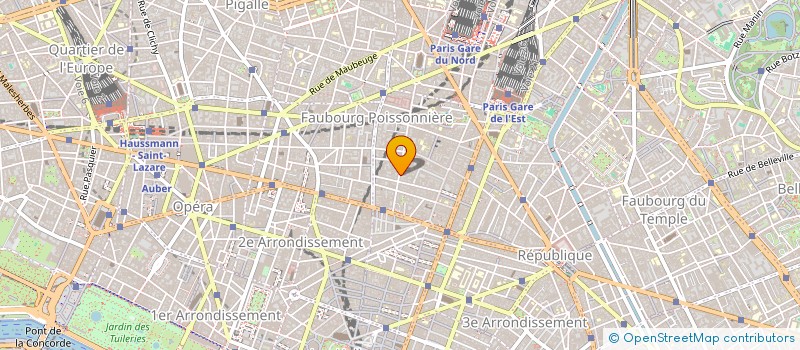 localisation de l'entreprise SOCIETE NATIONALE D'ACHATS COOPERATIFS  PARIS