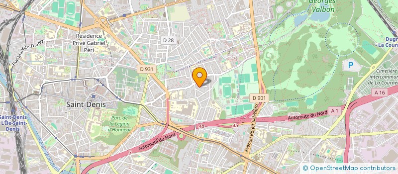 localisation de l'entreprise SOCIETE NATIONALE D'ESPACES FERROVIAIRES à SAINT-DENIS