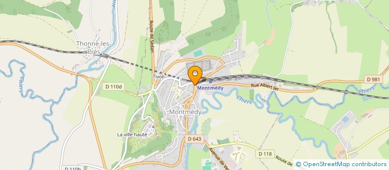 localisation de l'entreprise SOCIETE NATIONALE DE CONTENTIEUX à MONTMEDY