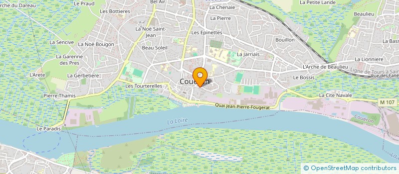 localisation de l'entreprise SOCIETE NATIONALE DE SECURITE PRIVEE à COUERON