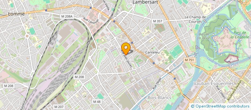 localisation de l'entreprise SOCIETE NATIONALE DE TRAVAUX à LILLE