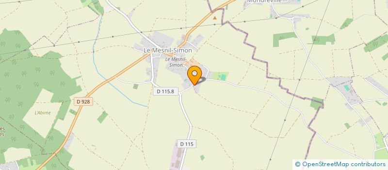localisation de l'entreprise SOCIETE NATIONALE DE TRAVAUX DIVERS à LE MESNIL-SIMON