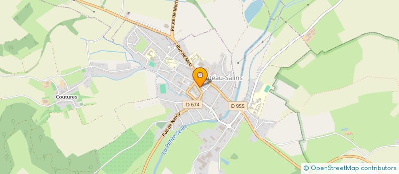 localisation de l'entreprise SOCIETE NATIONALE DE VENTE ET DEPANNAGE ELECTROMENAGER  CHATEAU-SALINS