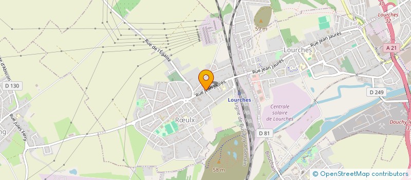 localisation de l'entreprise SOCIETE NATIONALE DES TRAVAUX à RŒULX