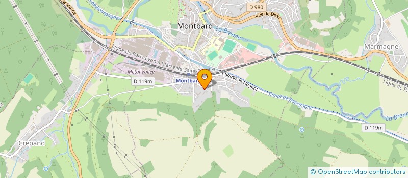 localisation de l'entreprise SOCIETE NATURALISTE DU MONTBARTOIS à MONTBARD