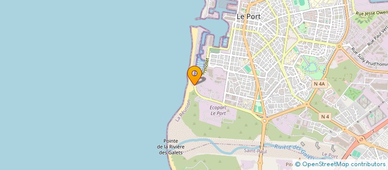 localisation de l'entreprise SOCIETE NAUTIQUE DES MASCAREIGNES à LE PORT