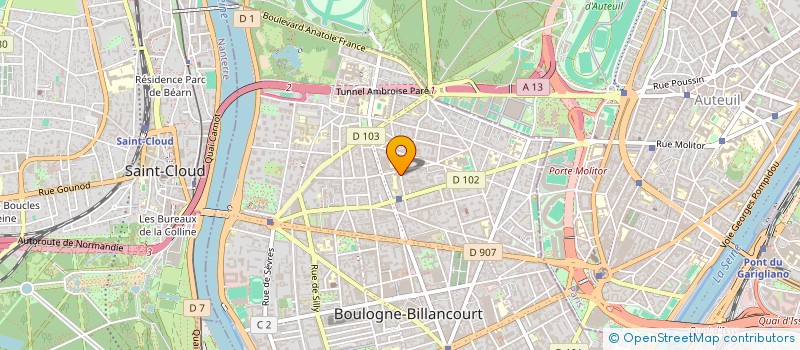 localisation de l'entreprise SOCIETE NAVARRE à BOULOGNE-BILLANCOURT