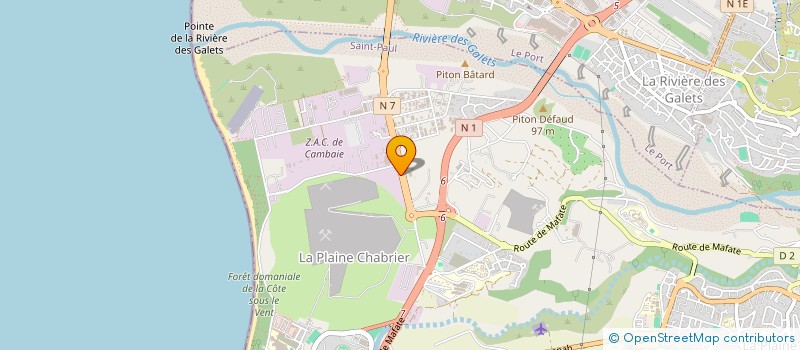 localisation de l'entreprise SOCIETE NAVIMA à SAINT-PAUL