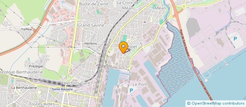 localisation de l'entreprise SOCIETE NAZAIRIENNE D'INTERIM à SAINT-NAZAIRE