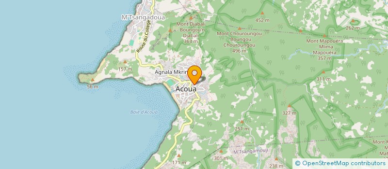 localisation de l'entreprise SOCIETE NBS à ACOUA