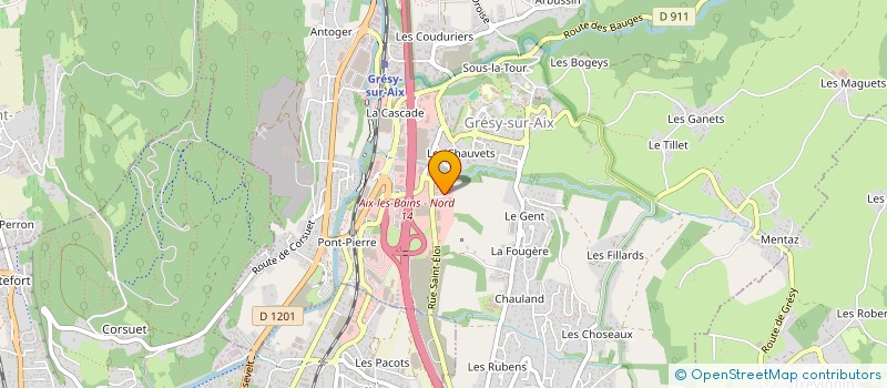 localisation de l'entreprise SOCIETE NEGOCE ALPES-S.N.A.L. à GRESY-SUR-AIX