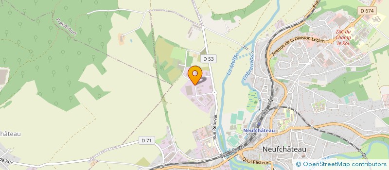 localisation de l'entreprise SOCIETE NEO-CASTRIENNE DE MECANIQUE à NEUFCHATEAU