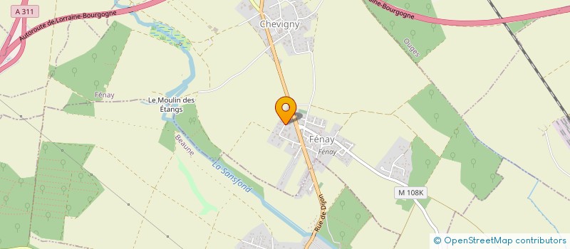 localisation de l'entreprise SOCIETE NETTOYAGE BLANCHISSERIE  FENAY