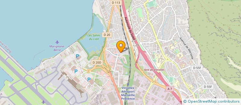 localisation de l'entreprise SOCIETE NETTOYAGE ENTRETIEN INDUSTRIELS à VITROLLES