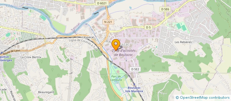 localisation de l'entreprise SOCIETE NETTOYAGE ENTRETIEN PERIGORD à BOULAZAC ISLE MANOIRE