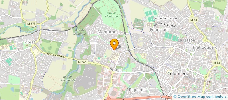 localisation de l'entreprise SOCIETE NETTOYAGE ET REPASSAGE à COLOMIERS