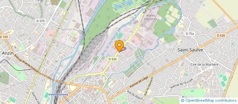 localisation de l'entreprise SOCIETE NEWPHONE à VALENCIENNES