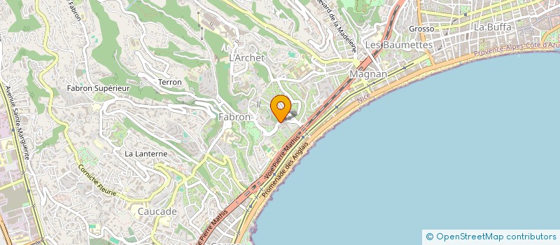 localisation de l'entreprise SOCIETE NICOISE VEHICULE D'OCCASION à NICE
