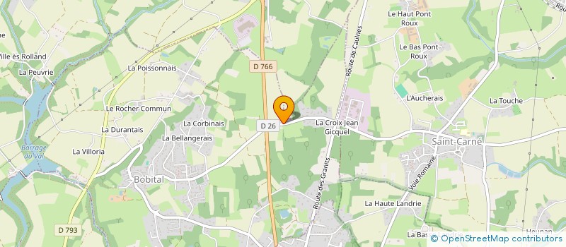 localisation de l'entreprise SOCIETE NICOL PALLU  BOBITAL