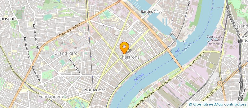 localisation de l'entreprise SOCIETE NILSEN AMENAGEMENT à BORDEAUX