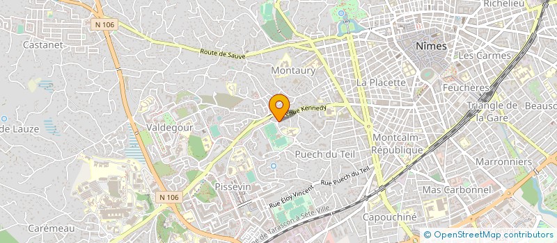 localisation de l'entreprise SOCIETE NIMOISE DES TRAVAUX AGRICOLES à NIMES