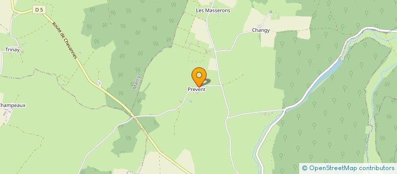 localisation de l'entreprise SOCIETE NIVERNAISE BOIS DE CHAUFFAGE à CHEVANNES-CHANGY