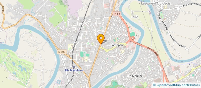 localisation de l'entreprise SOCIETE NOEL à ALBI